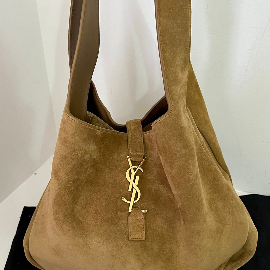 SAINT LAURENT LE 5 À 7 BEA SUEDE BAG