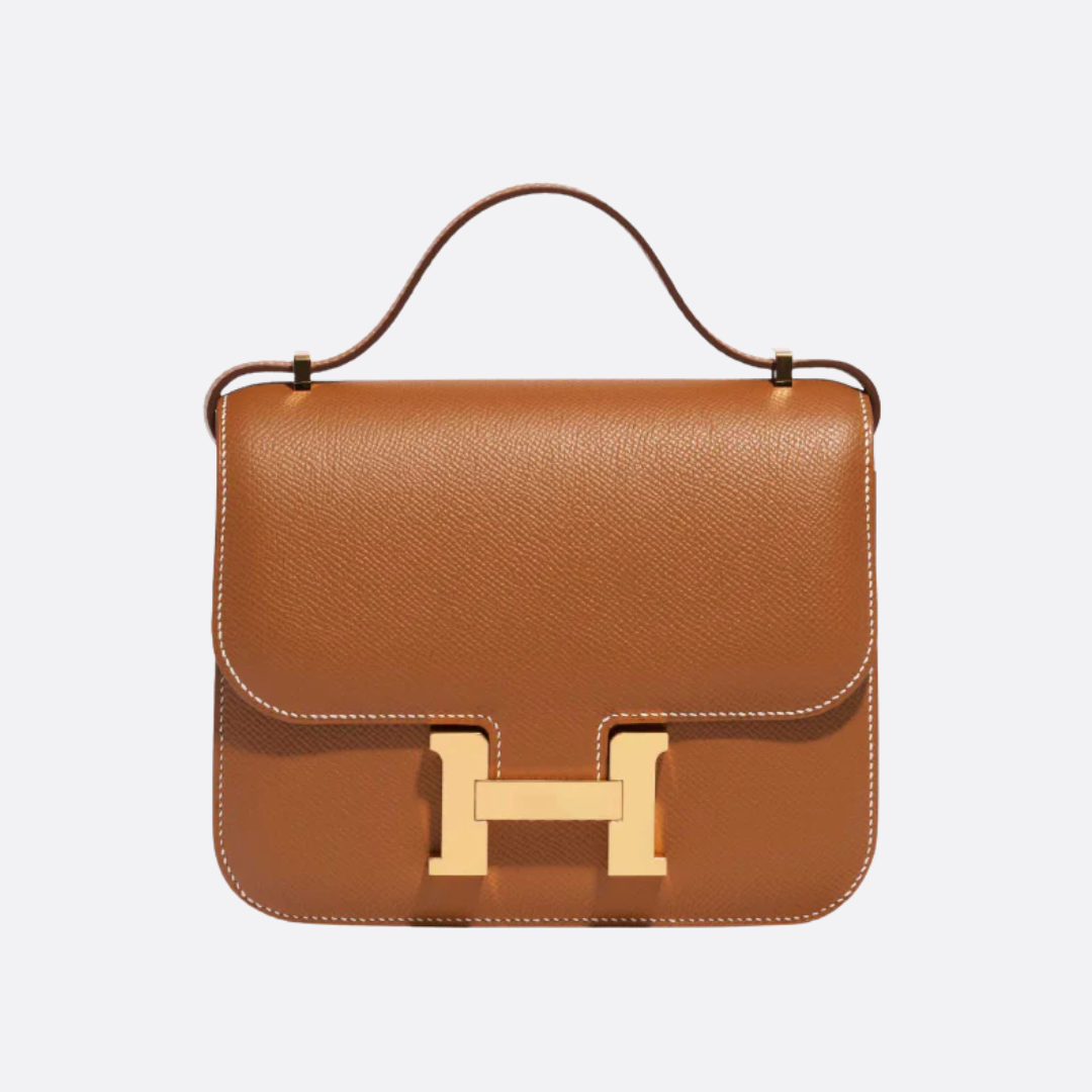 HERMÈS CONSTANCE 18 HANDBAG MADE OF EPSOM CALF-SKIN LEATHER