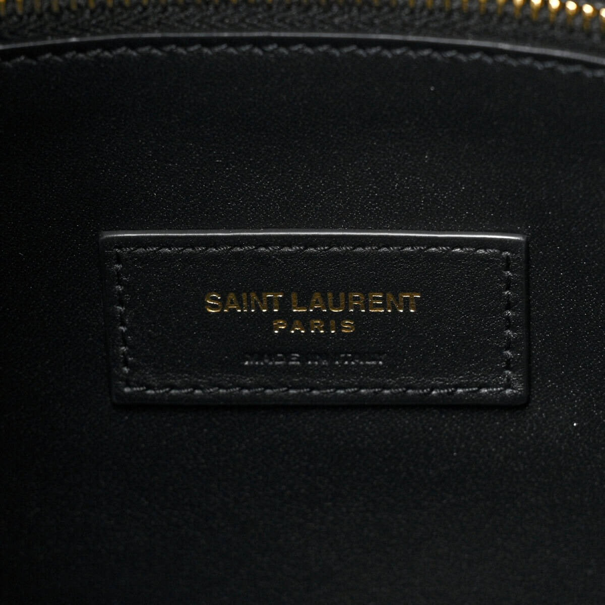 YVES SAINT LAURENT SMALL HANDBAG MADE OF GRAINED LEATHER