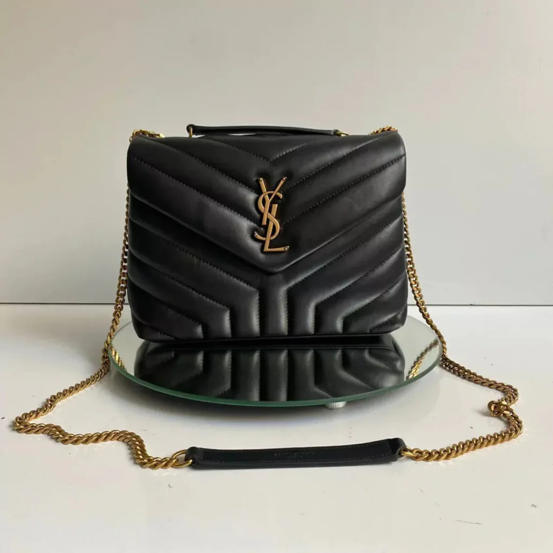 SAINT LAURENT LOULOU SMALL STEP BAG