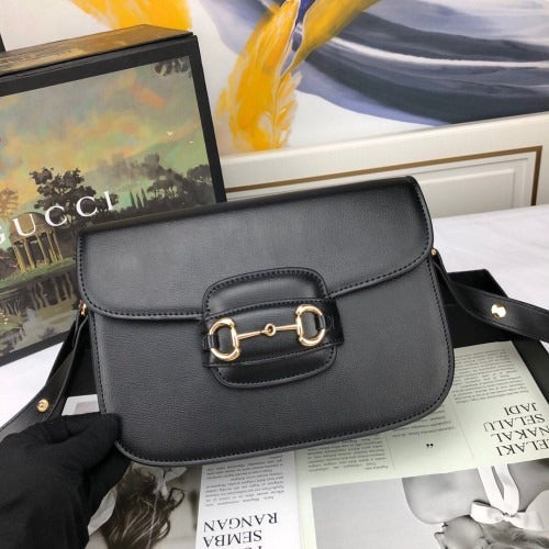SHOULDER BAG 1995 WITH HORSEBIT BY GUCCI