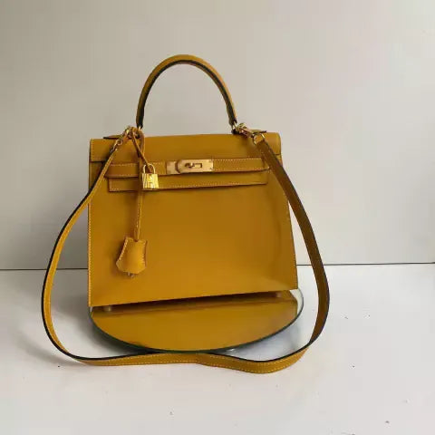 HERMÈS BIRKIN 25 HSS BAG IN CHALK / DOVE GREY TOGO LEATHER