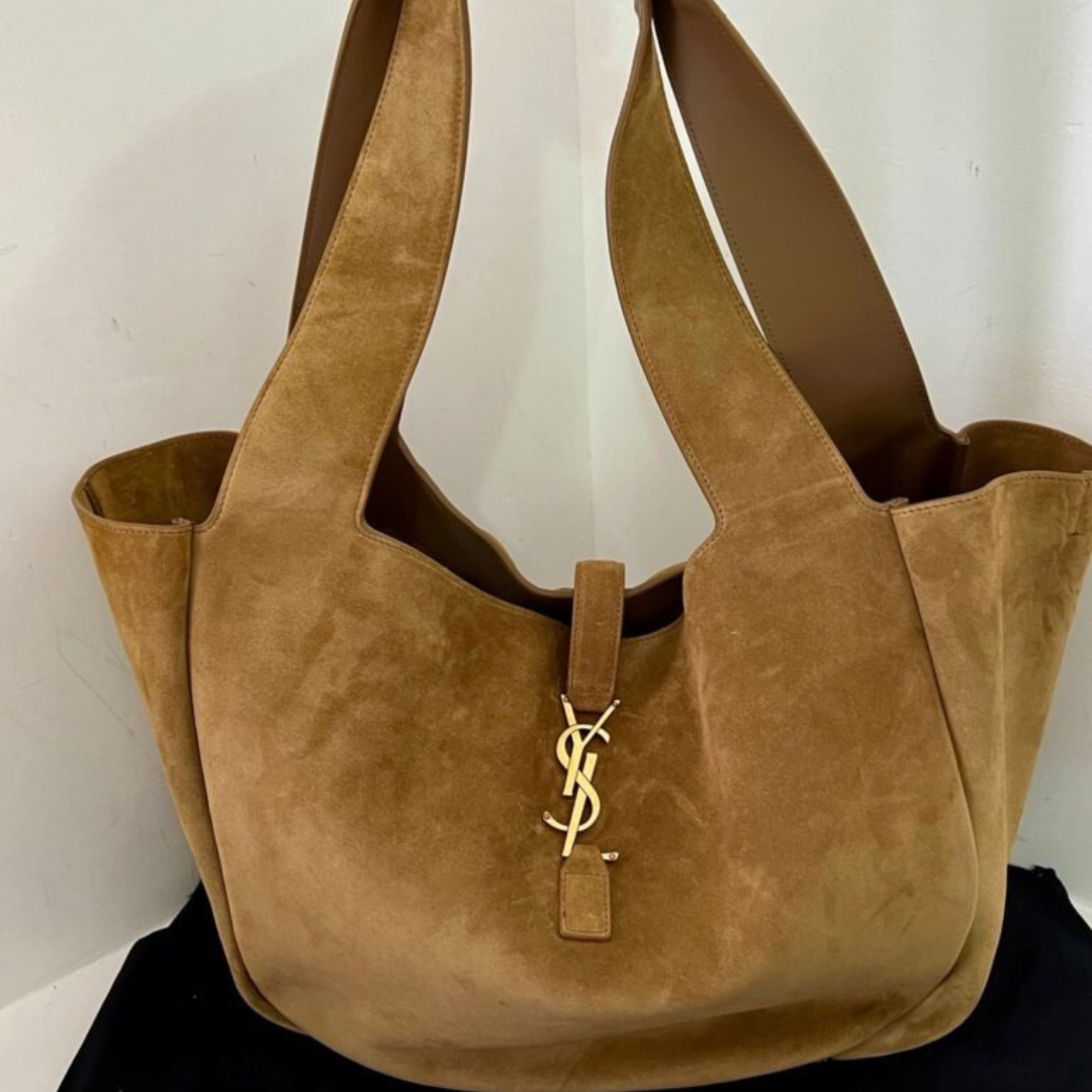 SAINT LAURENT LE 5 À 7 BEA SUEDE BAG