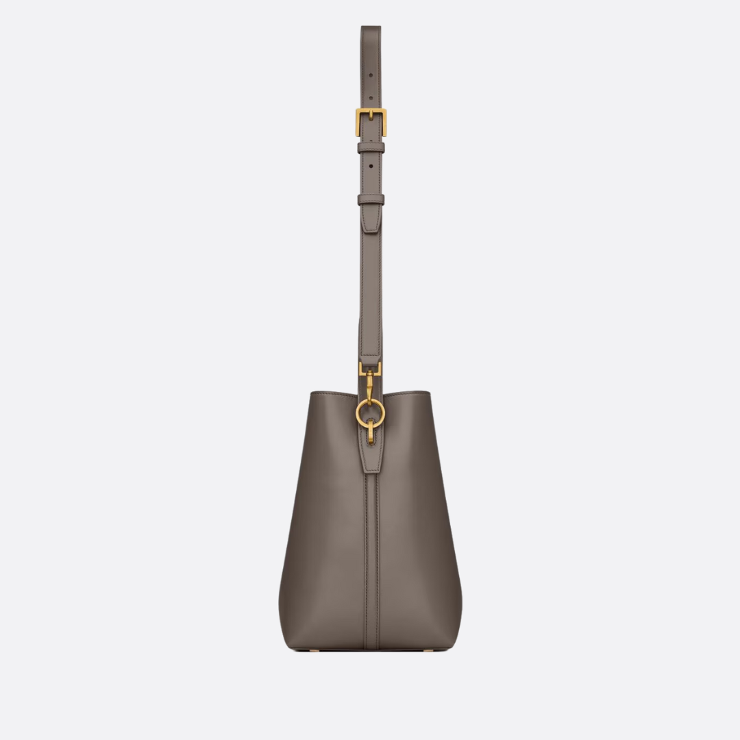 SAINT LAURENT LE 37 BUCKET BAG IN GLOSSY LEATHER