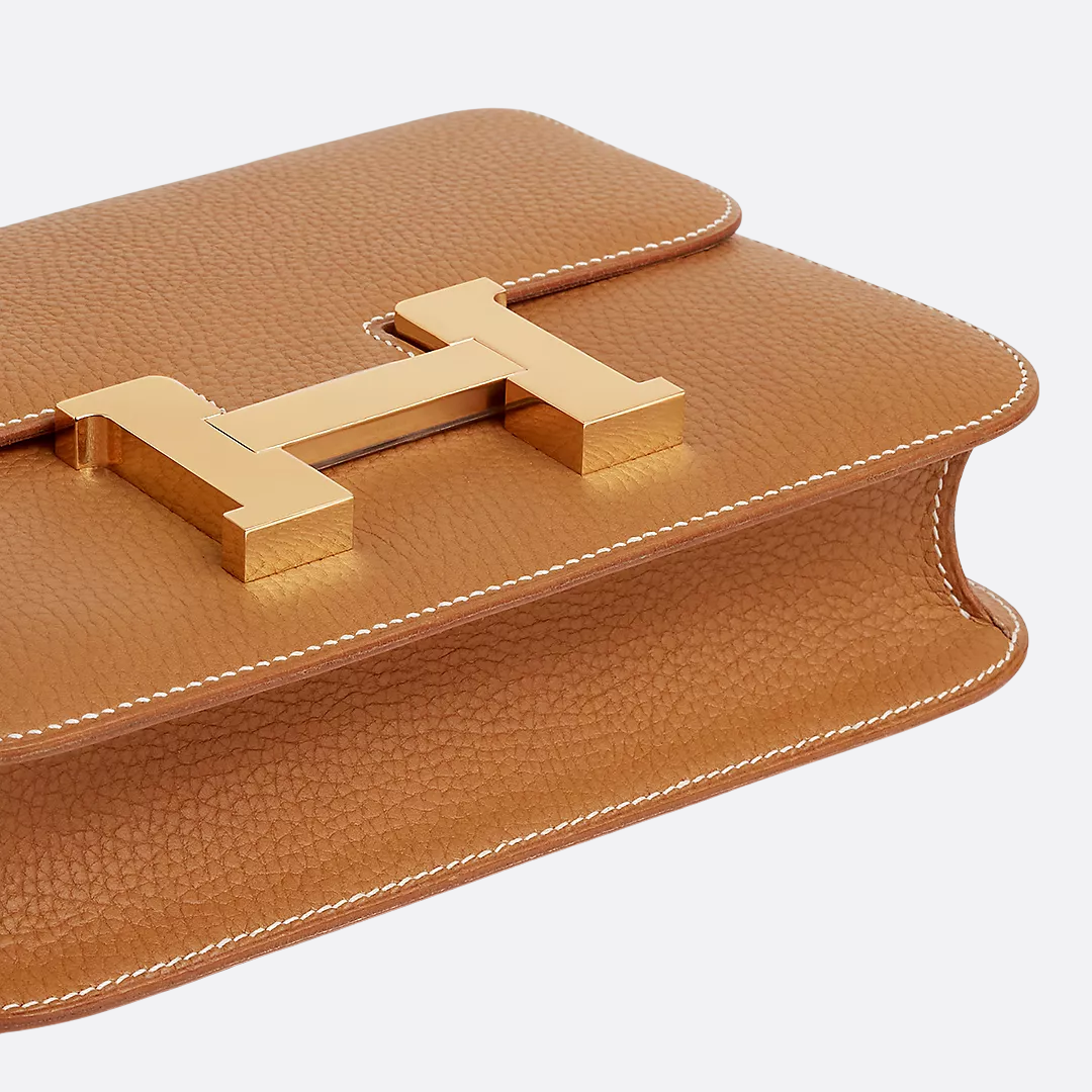 HERMÈS CONSTANCE 18 HANDBAG MADE OF EPSOM CALF-SKIN LEATHER