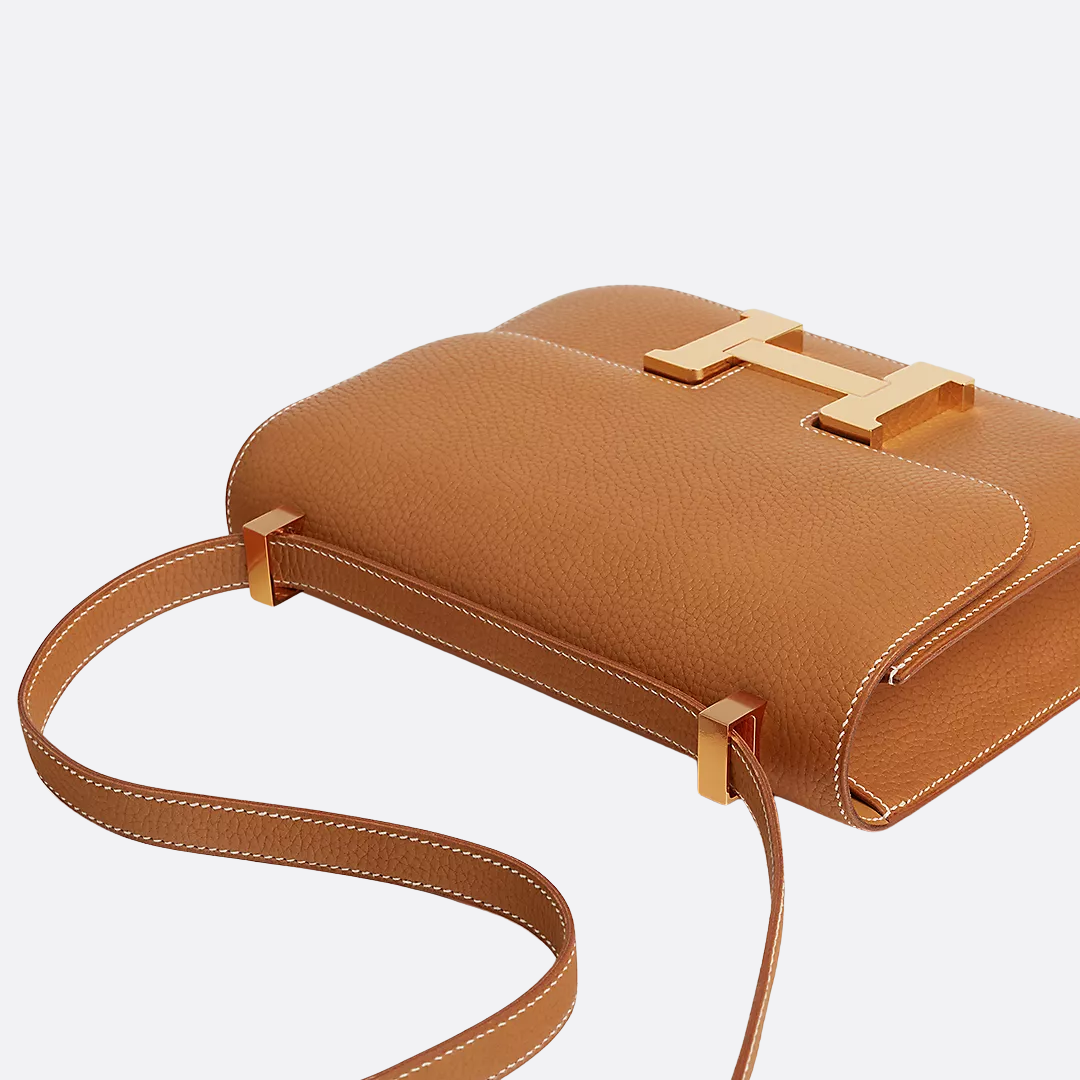 HERMÈS CONSTANCE 18 HANDBAG MADE OF EPSOM CALF-SKIN LEATHER