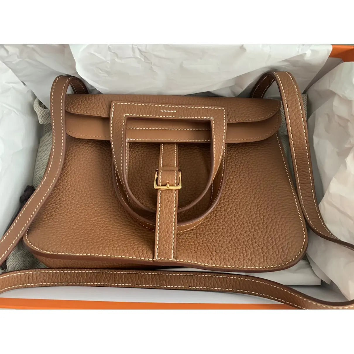 HERMÈS HALZAN MINI HANDBAG
