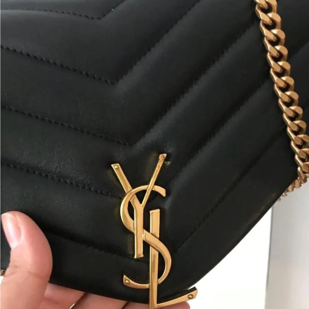 SAINT LAURENT LOULOU SMALL STEP BAG