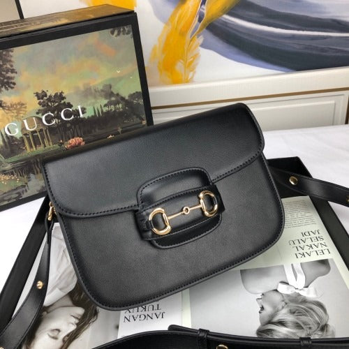 SHOULDER BAG 1995 WITH HORSEBIT BY GUCCI